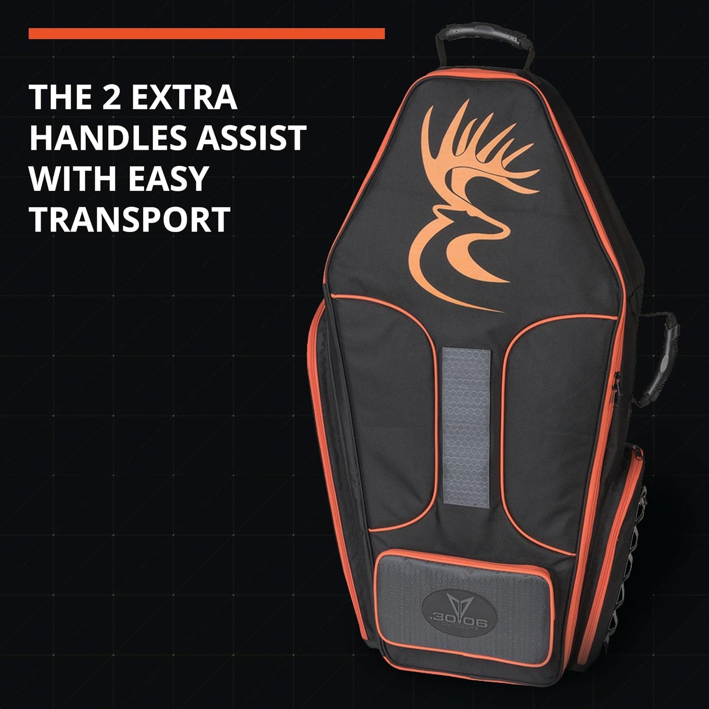 30-06 Cross Coffin Crossbow Pack Black, One Size