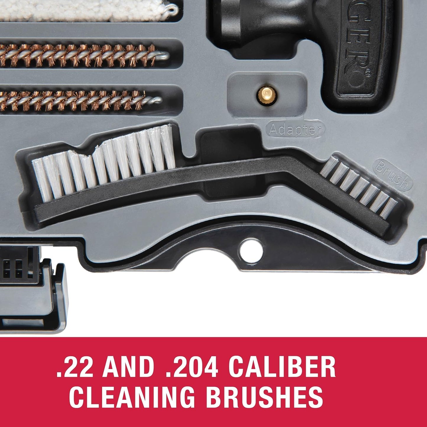 Allen Company Ruger Gun Cleaning Kit with Case – All-in-One Firearm Cleaning & Maintenance Kits for Handguns, Rifles & Shotguns – Basic & Enhanced Kits Available