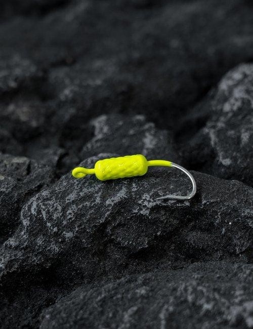 BLUEWING Yellowtail Snapper Jigs Fishing with High Carbon Steel Hook 1/4oz Jighead Lead Head for Saltwater and Freshwater, 20pcs Yellow