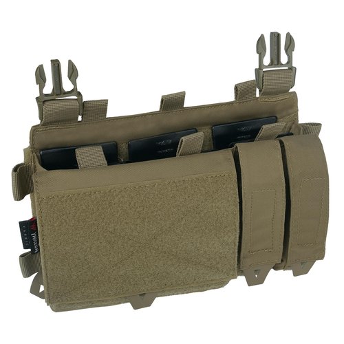 BOMTURN Mag Pouch 5.56/7.62/5.45 Quick Release Magazine Holder Insert with Utility Pouch Tactical Placard for AK/AR Men