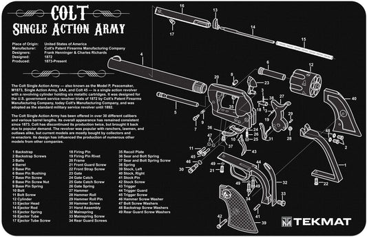 TekMat for use with Colt Single Action Army - SAA