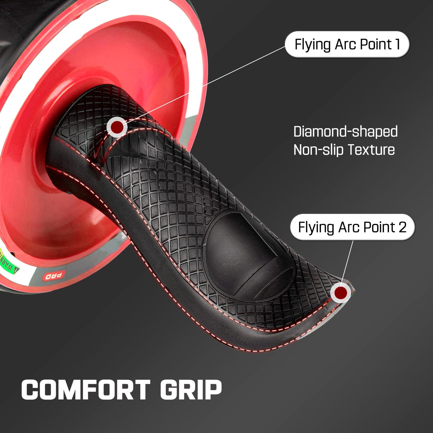 Ab Roller Wheel with Knee Pad Mat,Automatic Rebound Abdominal Wheel Abs Workout Equipment,Home Gym Equipment,No Noise Ab Wheel for Men&Women Abdominal