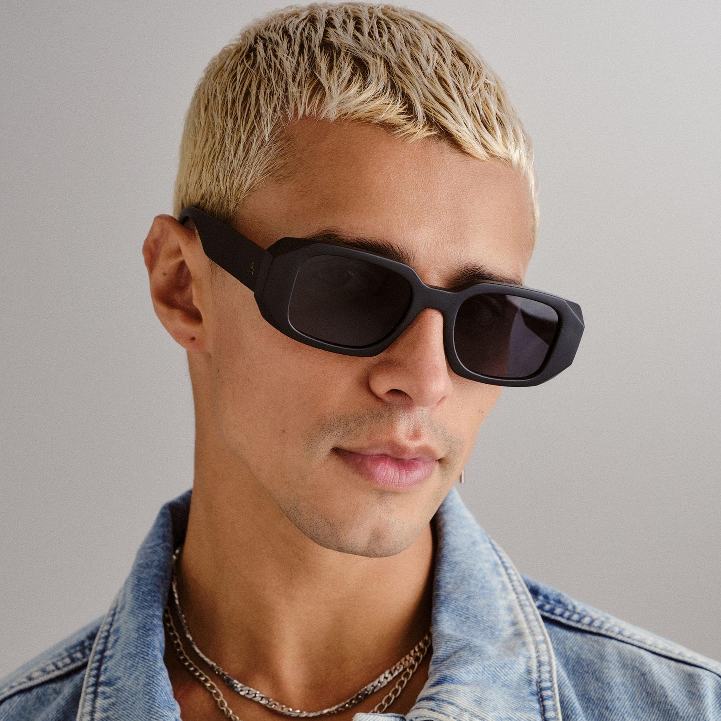 AIRE Ascendant Sunglasses - Matte Black, Rectangle, Unisex, Classic 'Everyday' Style