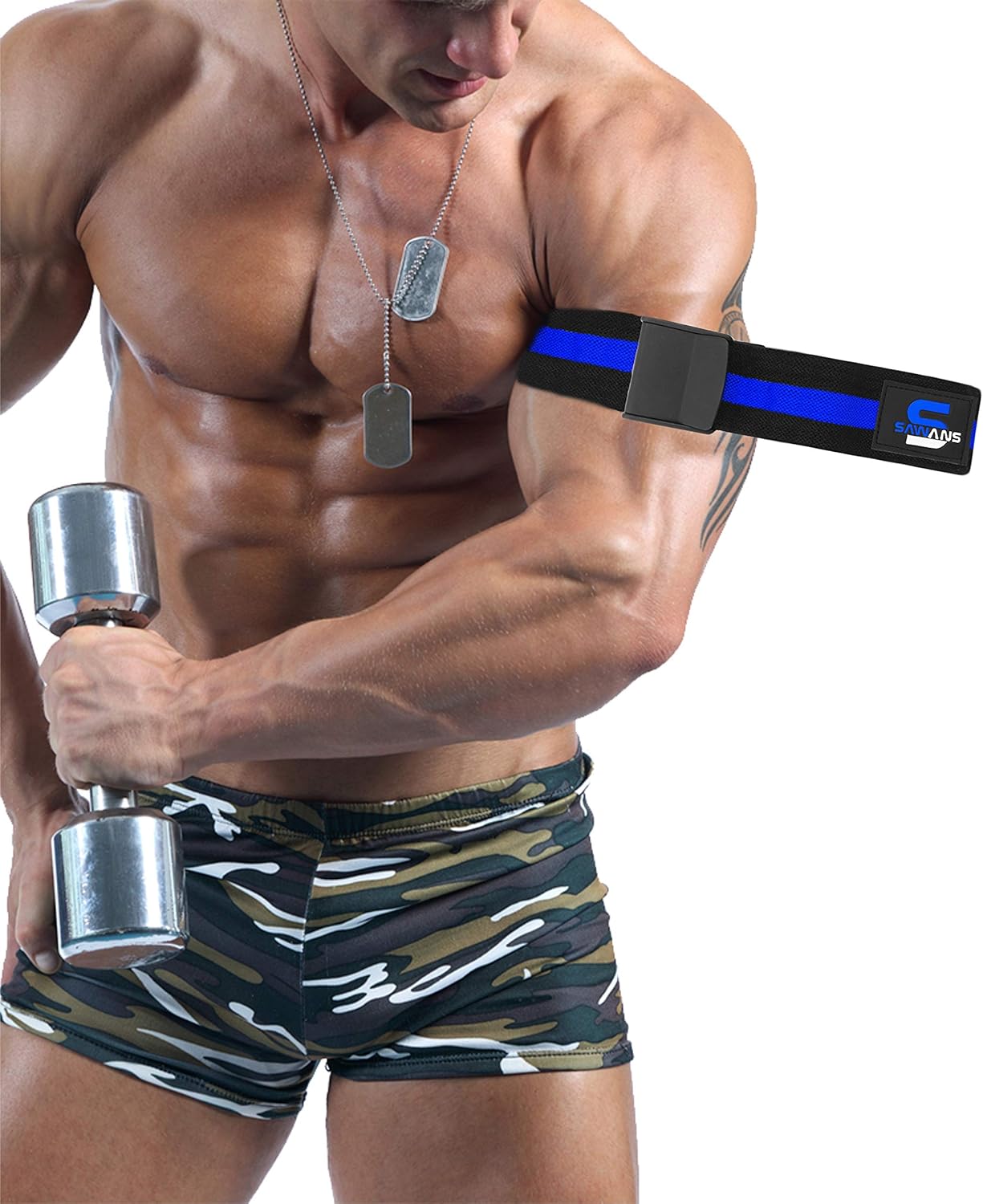 Exercise Obstruction Bands Blood Flow Resistance Bands Fitness Specially Muscle Growth Designed Pairs