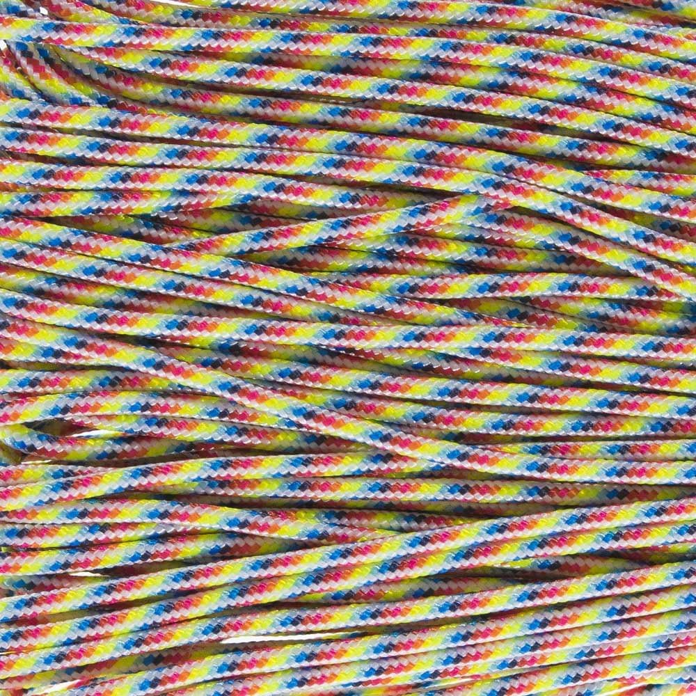 PARACORD PLANET | 275 LB Paracord Breaking Strength Tactical 5-Strand 3/32” (2.38) Thickness Parachute Cord Rope | 100 FT Hanks - Black