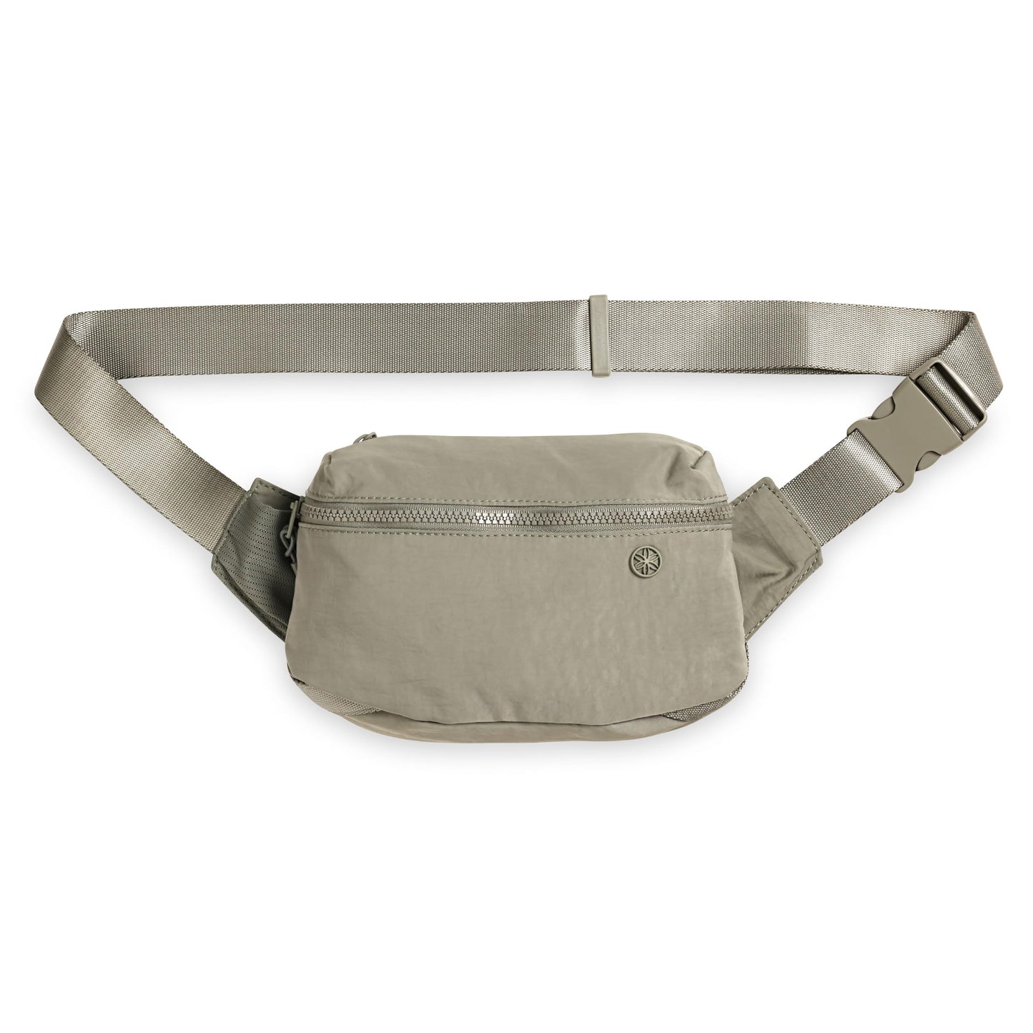 Gaiam Be Free Waist Pack, Nylon-Polyester Fanny Pack for Carrying Essentials, Lightweight Belt Bag with Interior & Exterior Pockets, Adjustable Strap, Stylish Fanny Packs for Women & Men