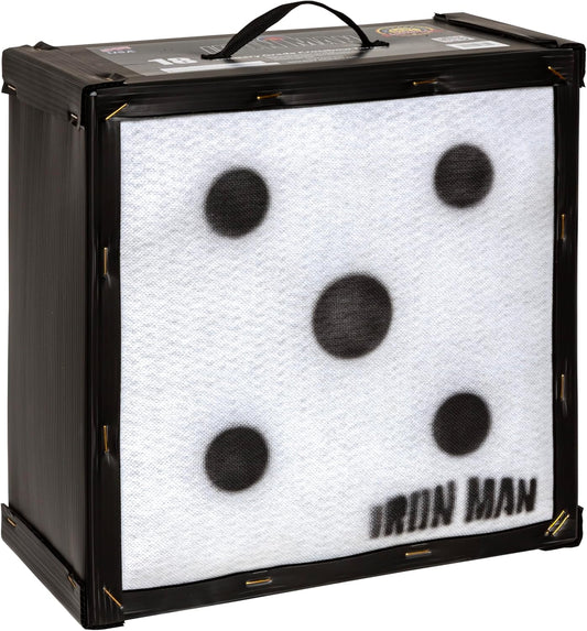 BIGshot Iron Man 18" High Compression Archery Field Point Target - Backyard, Camp and Discharge for Crossbows, Compounds, Traditional Bows and Airbows.