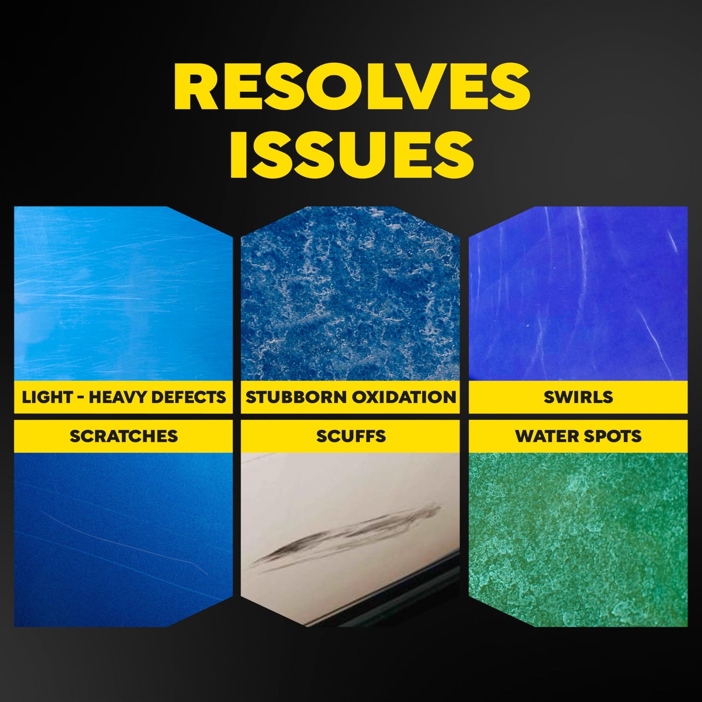 Meguiar’s Marine/RV One Step Boat Compound, Oxidation Remover, Boat Water Spot Remover, Also Removes Stains and Scratches, Restores Color and Shine to Fiberglass Gel Coat Finishes, 32 Oz