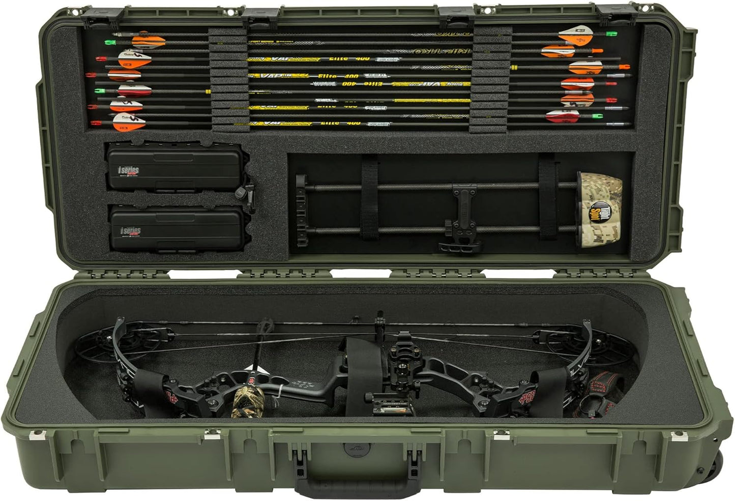 SKB Mathews Hard Shell Compound Bow and Arrow Archery Case with Wheels