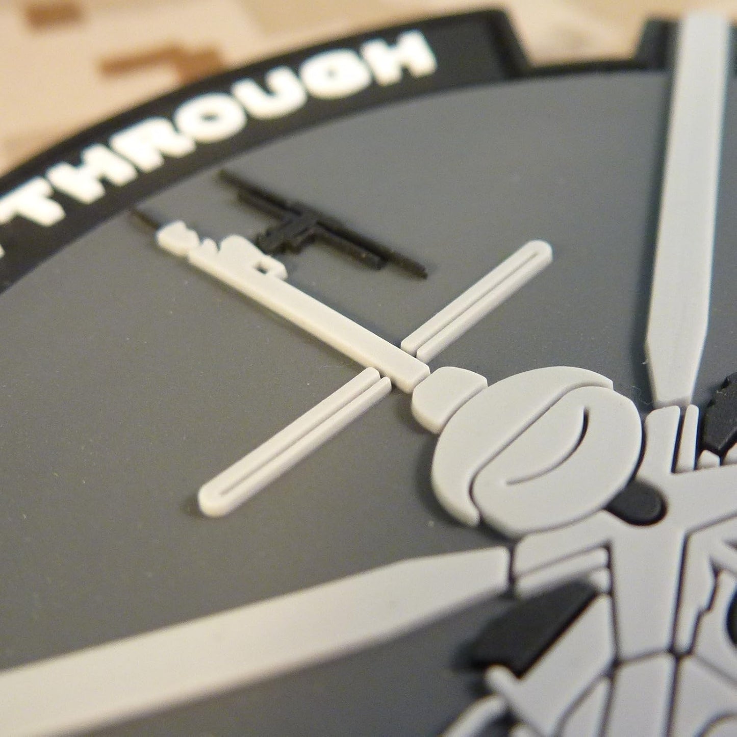 AH-64 Apache Helicopter PVC Patch - Velcro Compatible for Hats, Backpacks & Gear