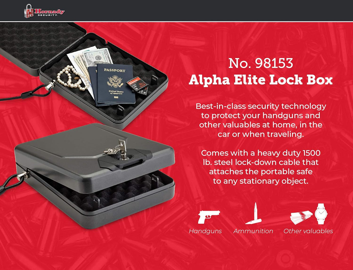 Hornady Lockbox for Guns and Valuables