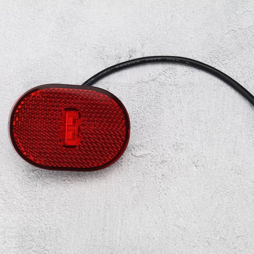 The Lord of the Tools Electric Scooter Rear Tail Light Brake Light Compatible with Xiaomi 4 Pro Rear Mudguard Light Electric Scooter LED Rear Light Assembly Replacement Part