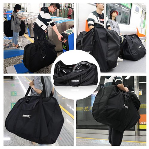 LIDARPHE Folding Bike Carry Bag for 26-29 inch Folding MTB Road Bikes, Transport Case