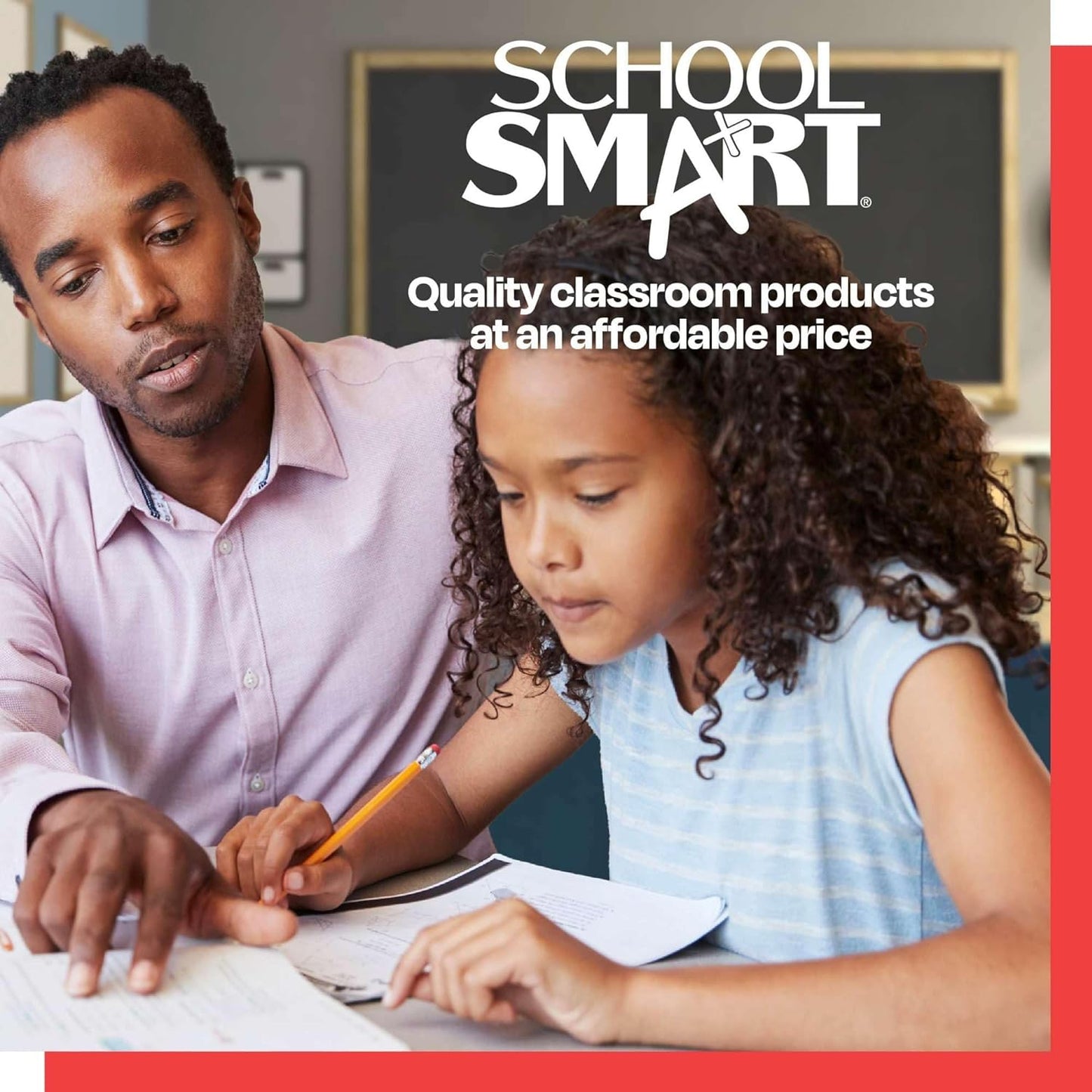 School Smart Poster Board, 11 x 14 Inches, White, 25 Count (Pack of 1) - 1371698