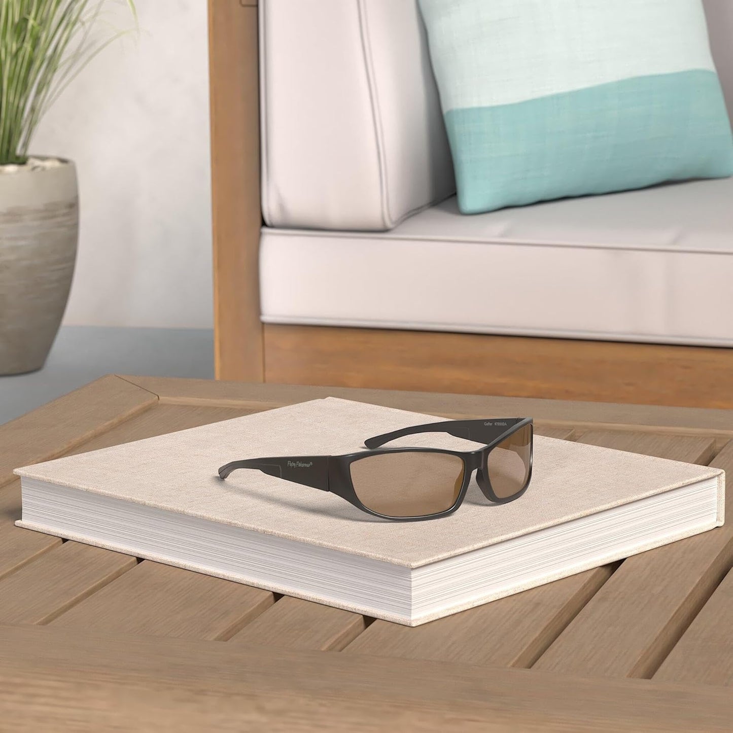 Flying Fisherman Gaffer Jr. Polarized Sunglasses with AcuTint UV Blocker for Fishing and Outdoor Sports