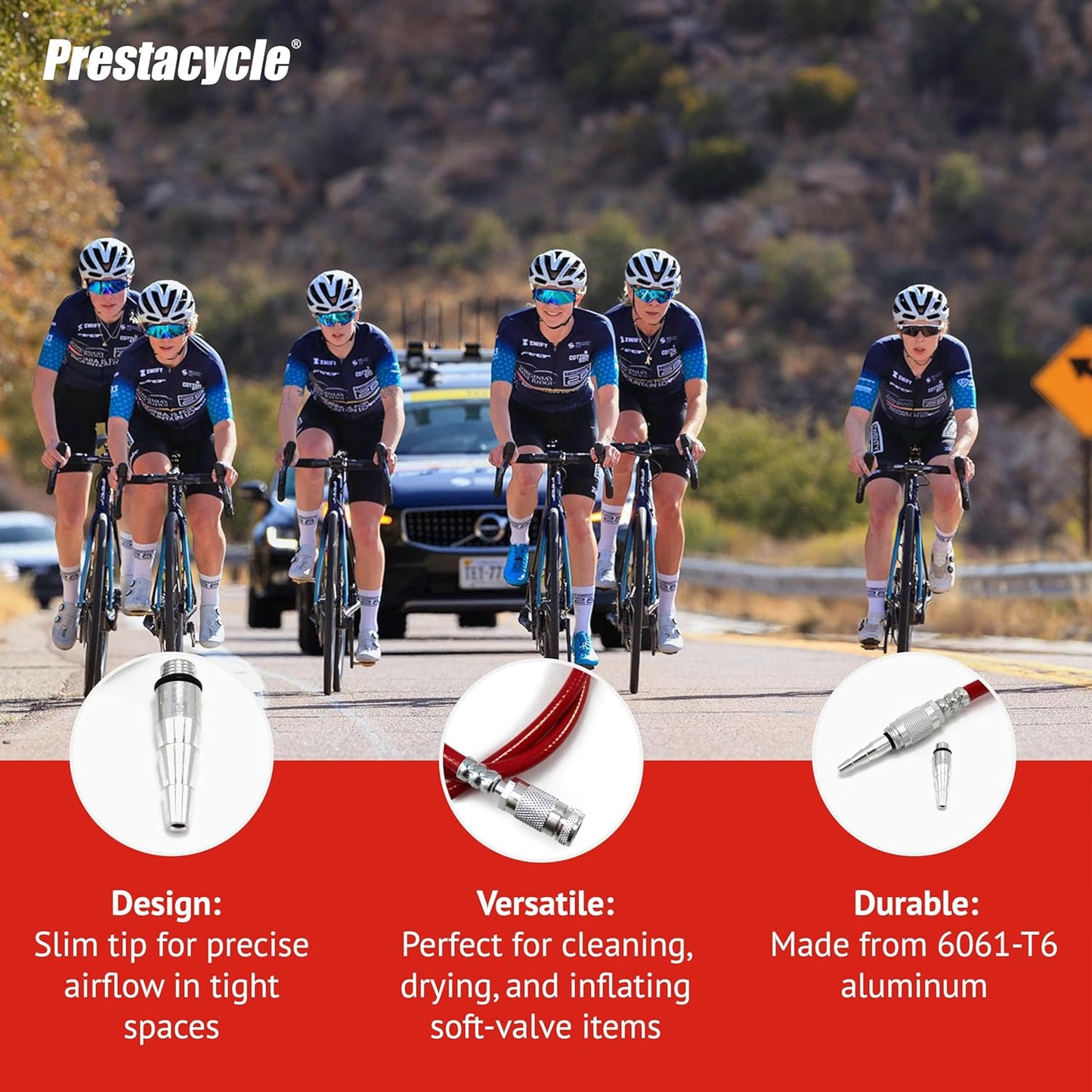 Prestacycle® Safety Blower Tip, Bike Pump Accessoires