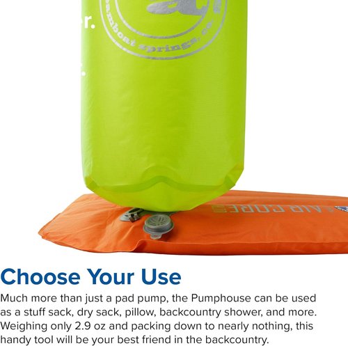 Big Agnes Pumphouse Ultra Multi-Use Sleeping Pad Pump