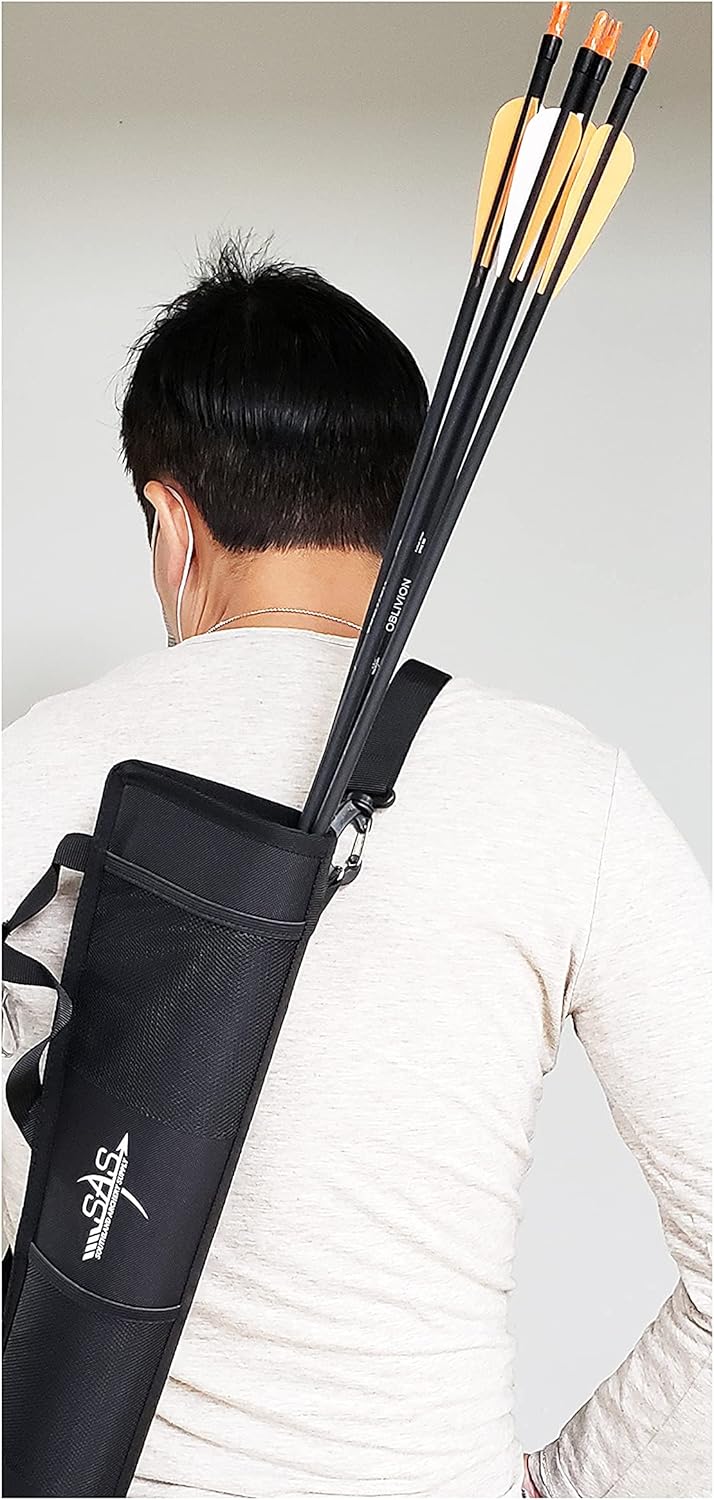 SAS Archery Side Tube Quiver with Belt Clip