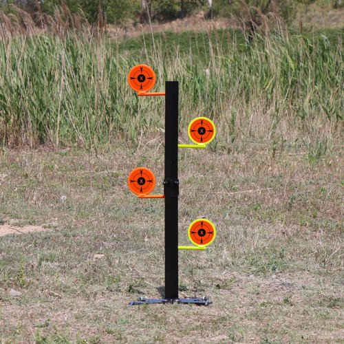 Highwild Dueling Tree for .22 Rimfire with Detachable Three-Section Design - Ground-Insertable