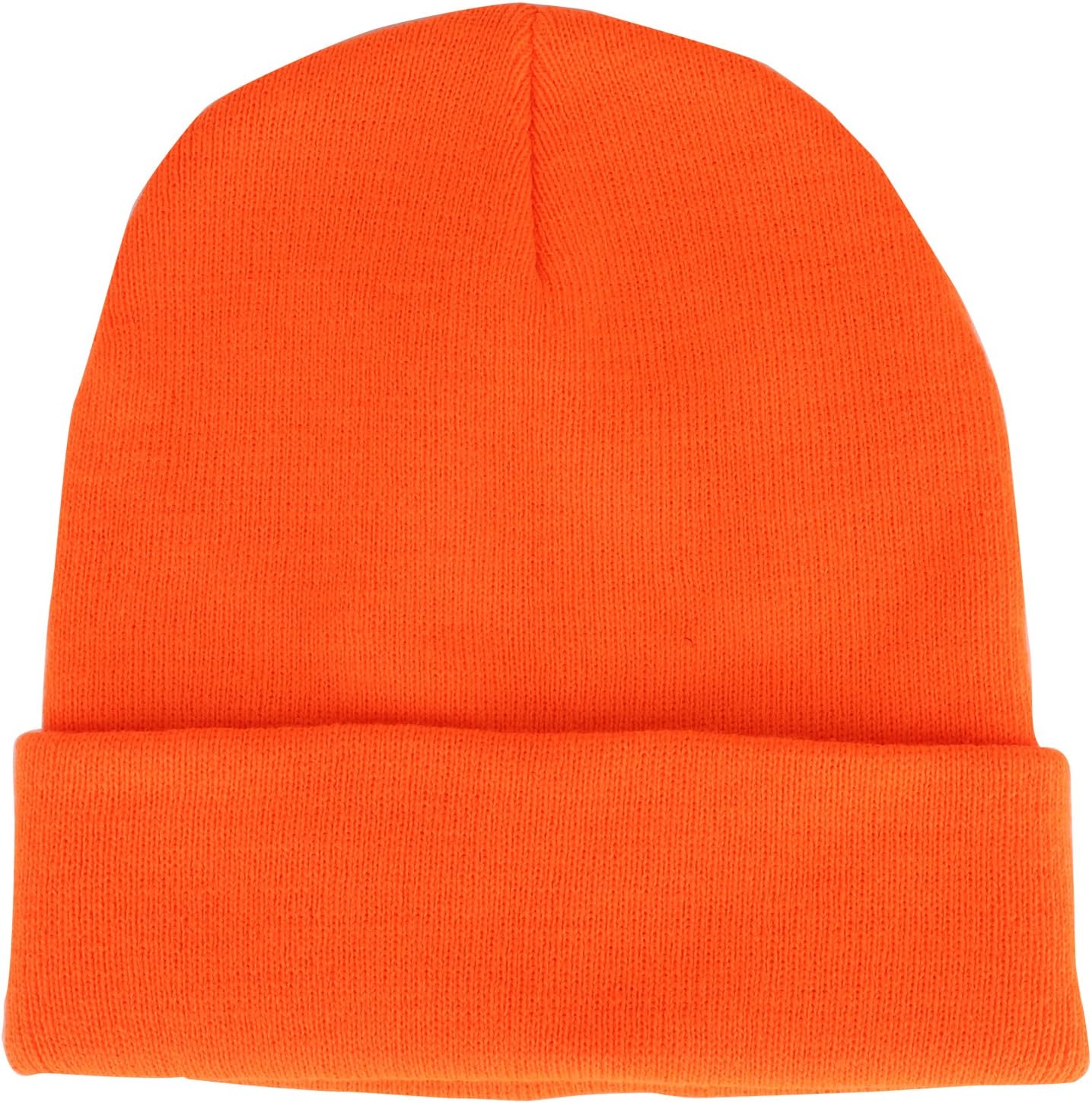 Armycrew High Visibility Neon Color Cuff Long Winter Beanie Hat