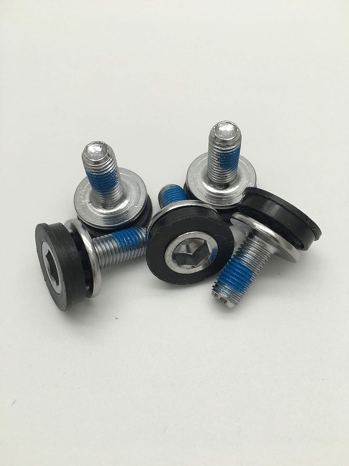 Bike Hex Crank Arm Bolts Spindle 8mm Allen Key Bolt Screws Capless Bottom Bracket for Cycling Bicycle Axle