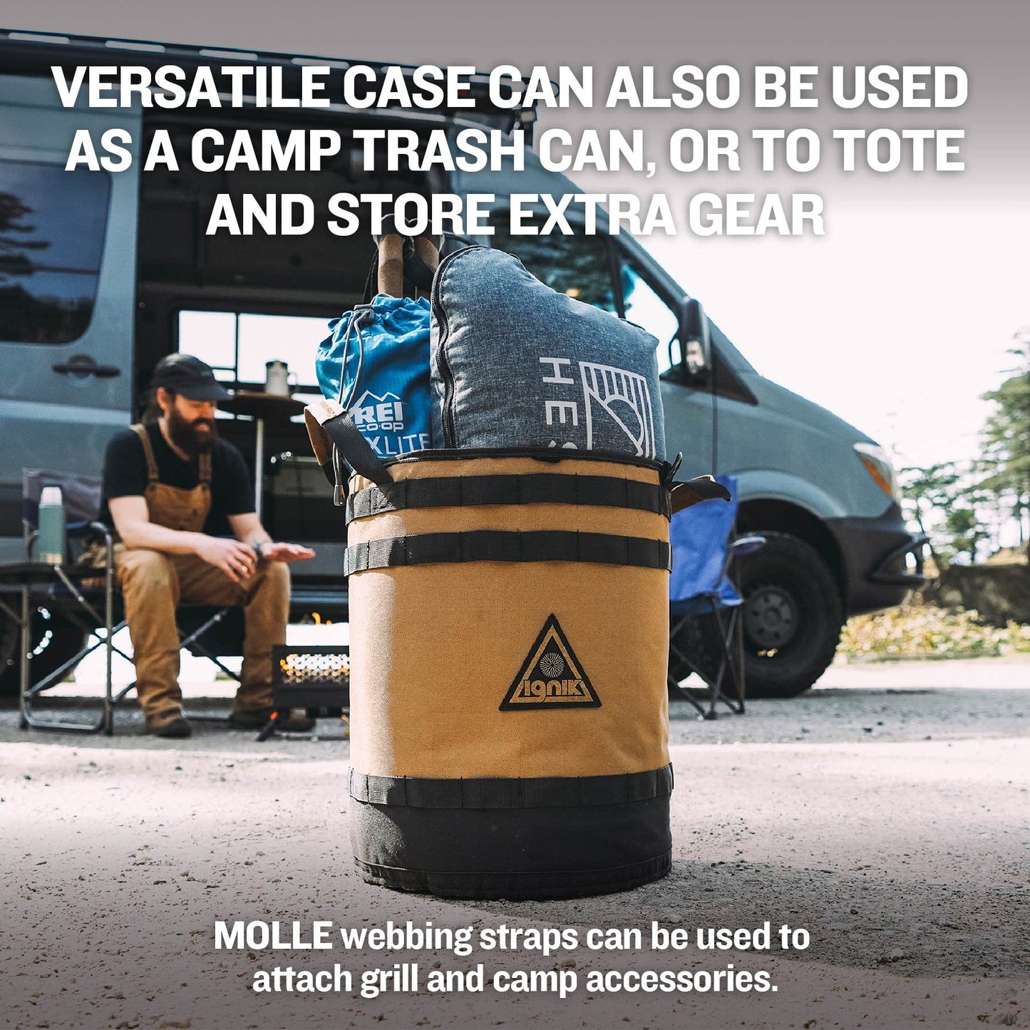 Ignik 20-Pound Propane Tank Case with Bucket Lid Seat