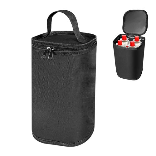 Mini Fuel Cylinder Storage Bag, Butane Fuel Canister Cover,Gas Tank Protective bag, Easy to Carry, 600D Oxford Fabric Waterproof,Mini Tank Accessories, for Outdoor Camping, Cooking, Travel, Picnic