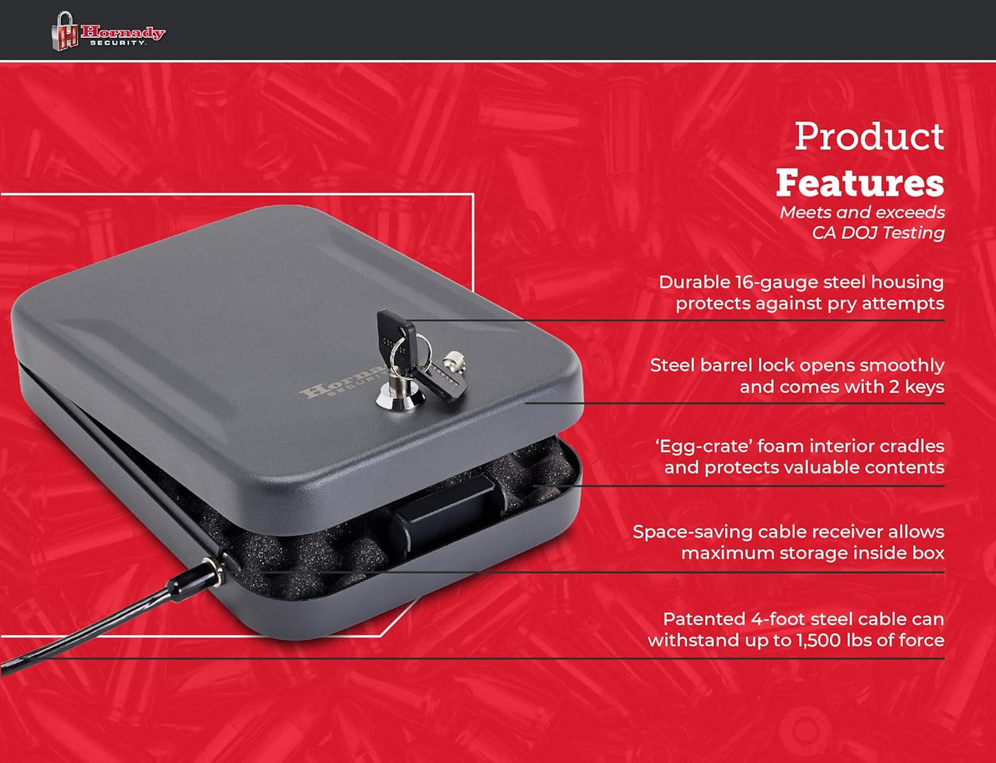 Hornady Lockbox for Guns and Valuables