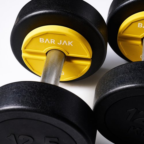 Bar Jak Micro Plates. 0.5 KG Weight Plate, x4 Pieces, Fractional Weight Plates, Dumbell Weights, Kettlebell weights Training.