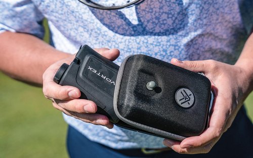 Vortex Optics Anarch Image Stabilized Golf Laser Rangefinder - Tournament Legal, PinSpotter Mode, Slope Mode, Cart Magnet, Waterproof, Shockproof - Unlimited, Unconditional Warranty