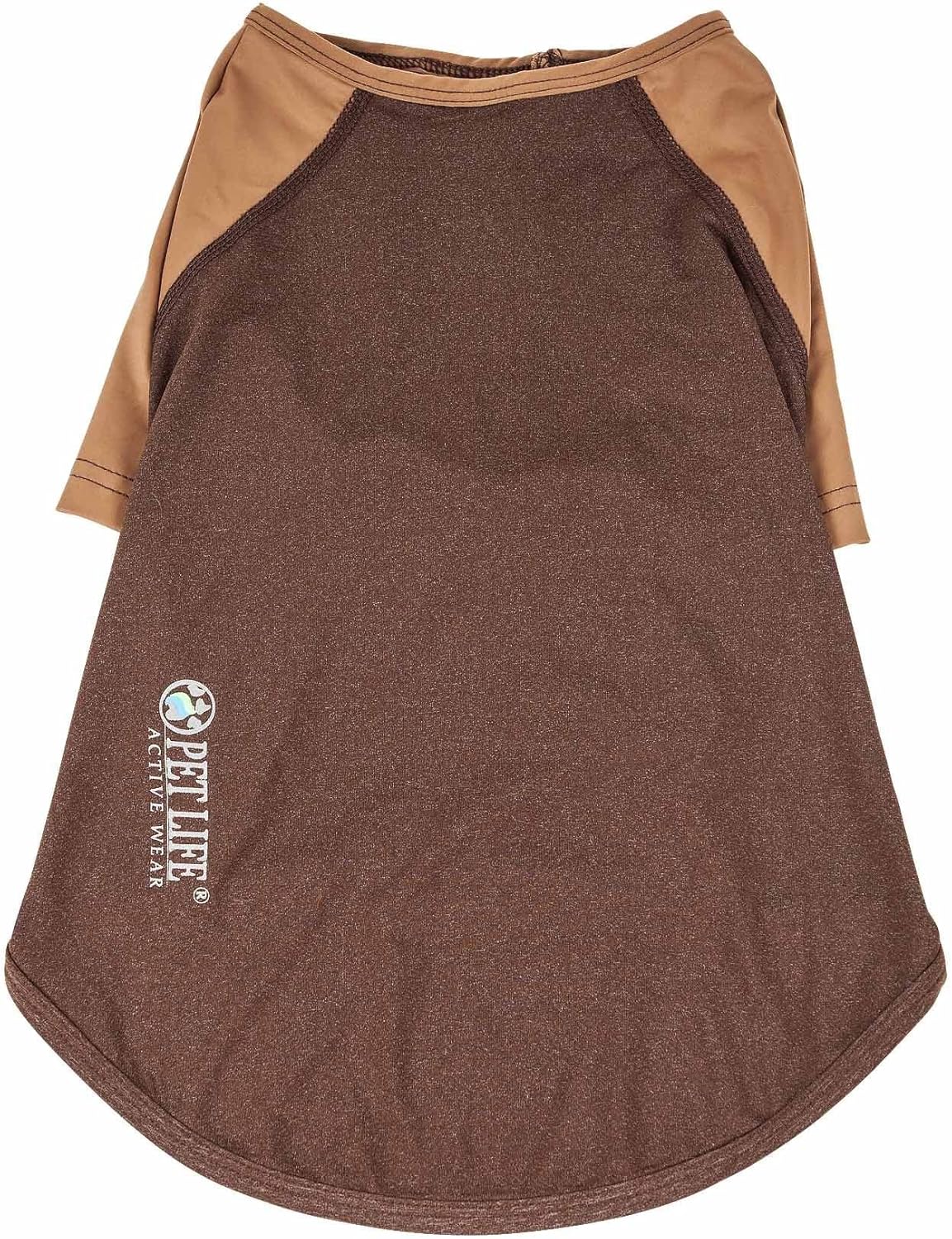 Pet Life ® Active 'Hybreed' 4-Way Stretch Two-Toned Performance Dog T-Shirt X-Large