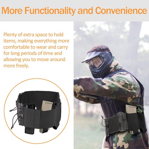 awagas Quick Release Tactical Outdoor Straps for Adult Vest Quick Release Buckle Set Fast Fit Side Belt Cummerbund Straps