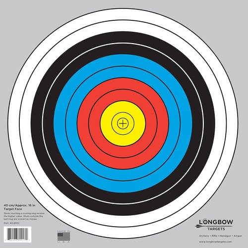 Longbow Archery Targets - 40cm & 80cm Durable Practice Boards for Precision Shooting