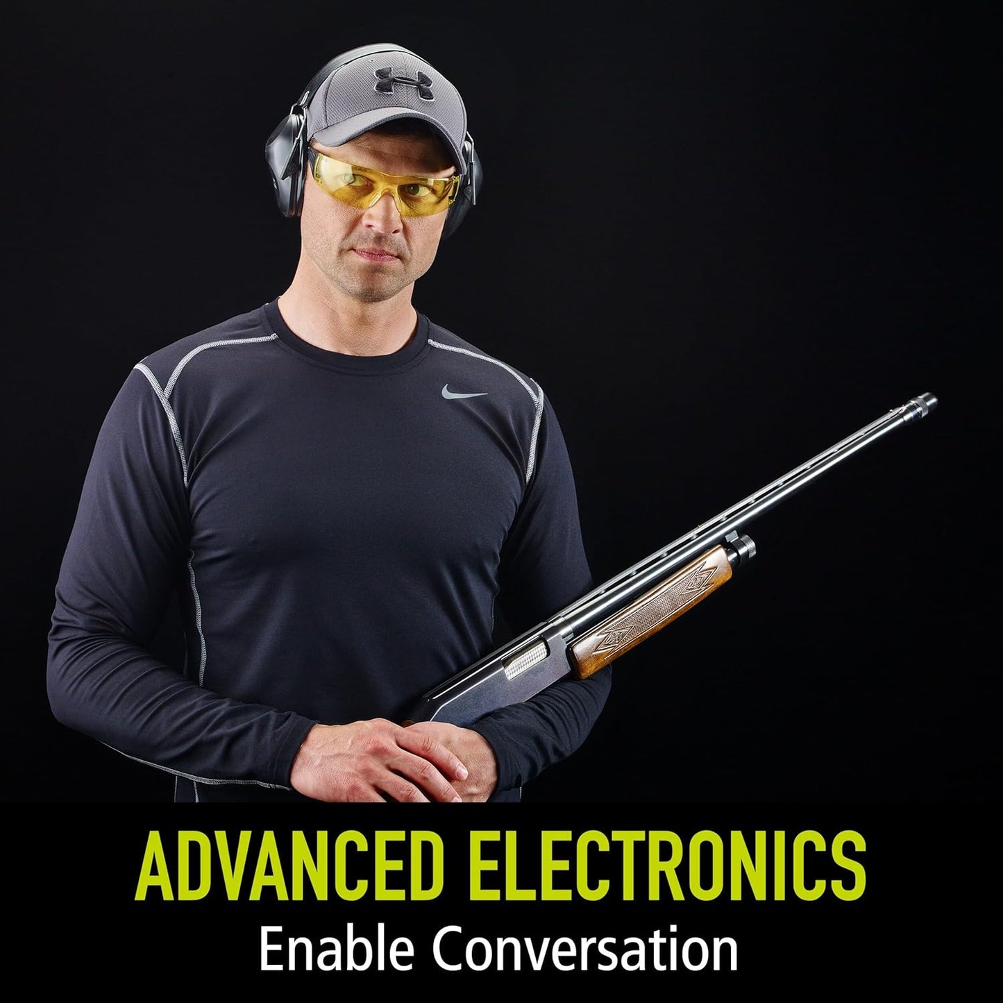 Sport RangeGuard™ Earmuffs by Peltor™ - Gray, Noise-Canceling Hearing Protection