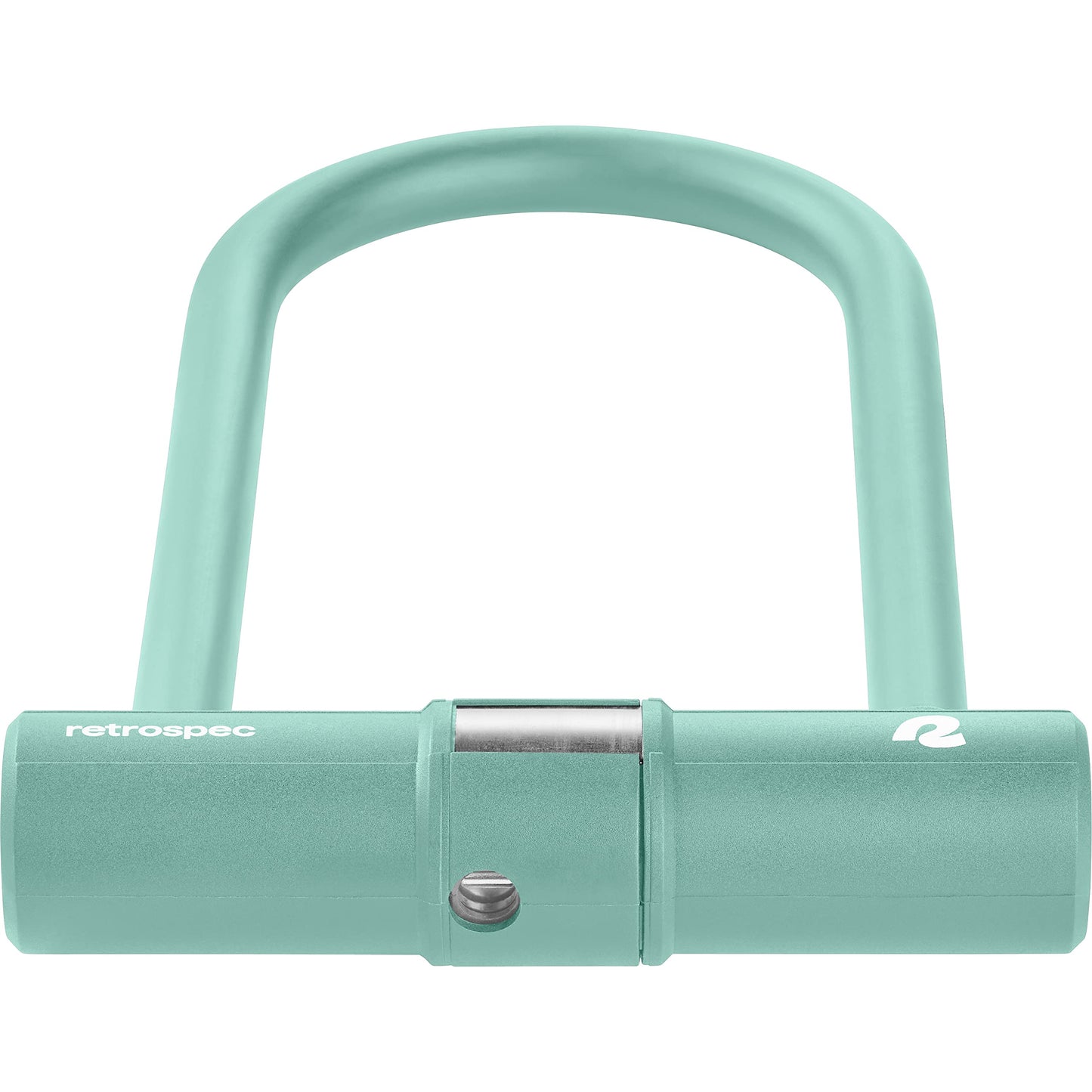 Retrospec Lookout Bike Lock with 14mm Hardened Steel U-Lock & 4ft Security Cable - Anti-Theft Protection for Mountain Bikes & eBikes