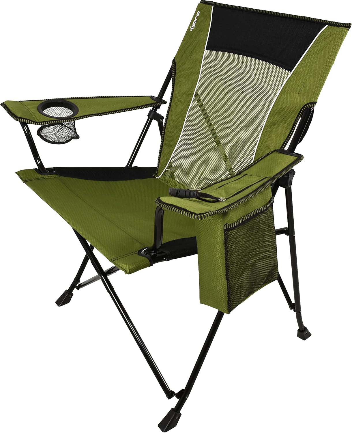 Kijaro Enjoy Versatile Folding Sports, Outdoor Chair & Lawn Chair, Dual Lock Feature, Maldives Blue (Hard Arm)