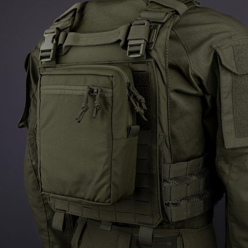 Tactical Gp Pouch, Molle General Purpose Expanded Storage Tall Bags Large Utility Nylon Bag for Duty Belt and Vest