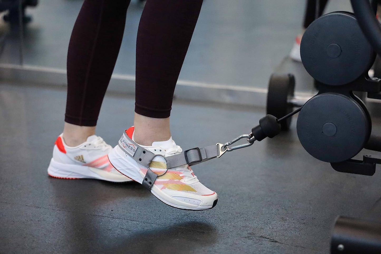 Glute Workout Kickback Strap – Booty Building and Workout Trainer – Home and Gym Leg Resistance Booty Bands for Cable Machines