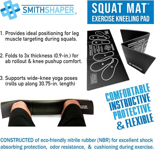 Knee Mat Squat Mat by SmithShaper