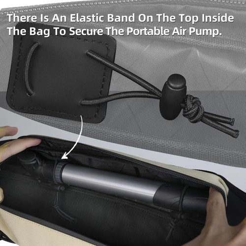 Rhinowalk Bike Frame Bag Bicycle Under Top Tube Bag Triangle Bag Cycling Tools Storage Bag for Road Bike Gravel Bike Accessory