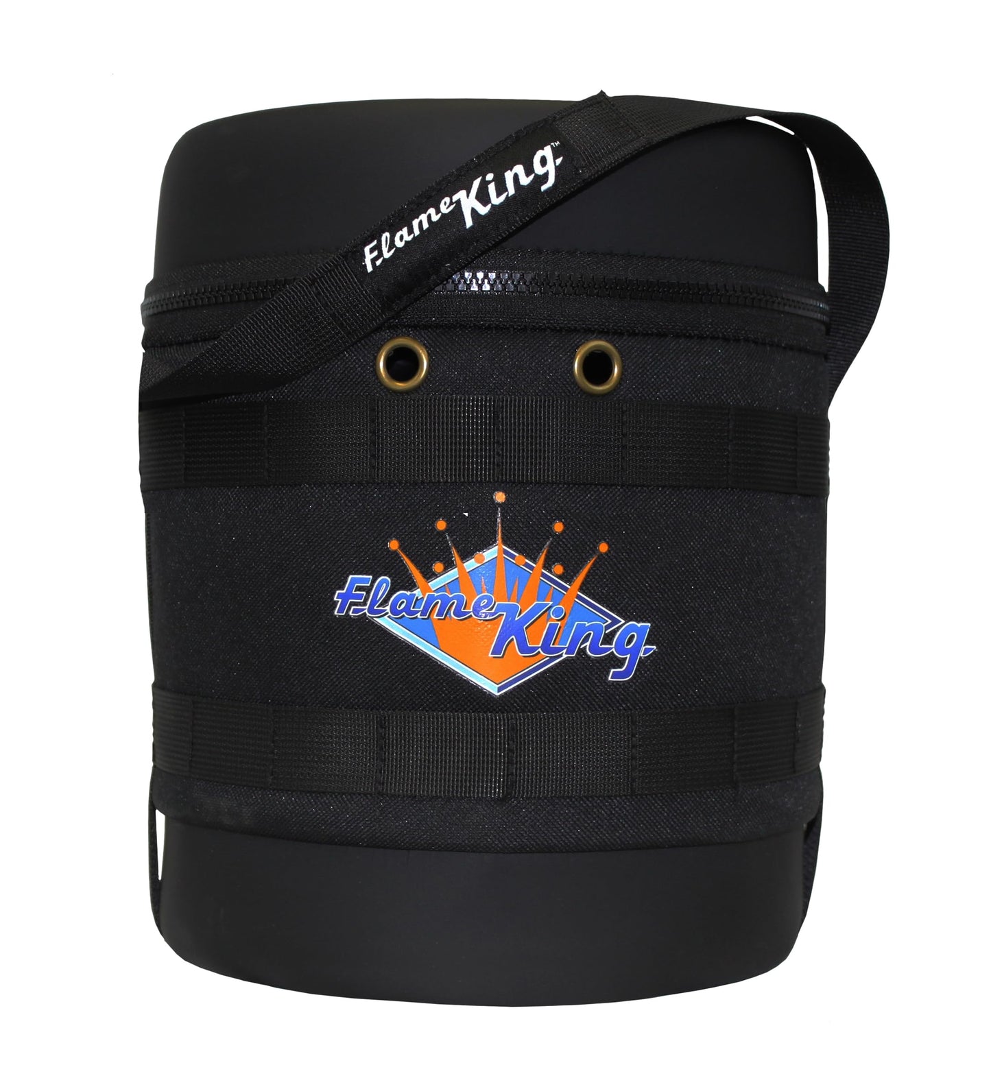 Flame King FK-GH-3LB Gas Hauler for 3LB Propane Tank-Insulated Protective Carry Case, Black