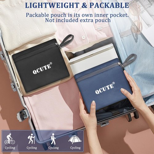 Qcute 15L Hiking Backpack Lightweight Packable Hiking Daypack Small Foldable Shoulder Bag Travel Day Pack Outdoor Gear