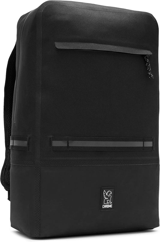 Chrome Industries Pro Barrage Waterproof Roll-Top Satchel Backpack Black Black