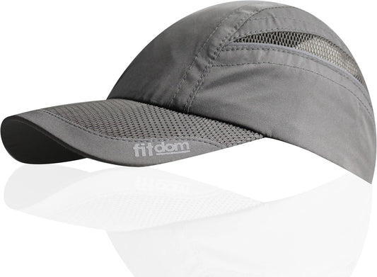 Fitdom Lightweight All Sports Cap Perfect Hat for Running, Hiking, Tennis, Golf