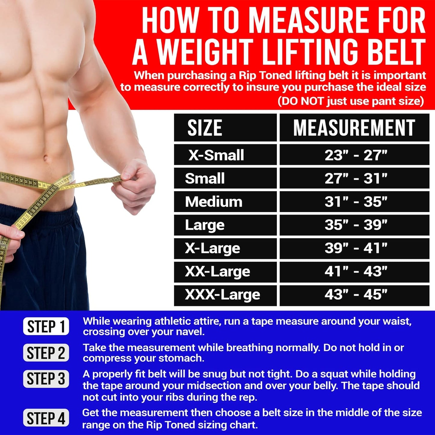 Rip Toned Lever Belt with Bonus Lifting Straps - 4" Leather Weight Lifting & Powerlifting Back Support - 10mm Belt for Strength Training, Xfit, Bodybuilding, MMA