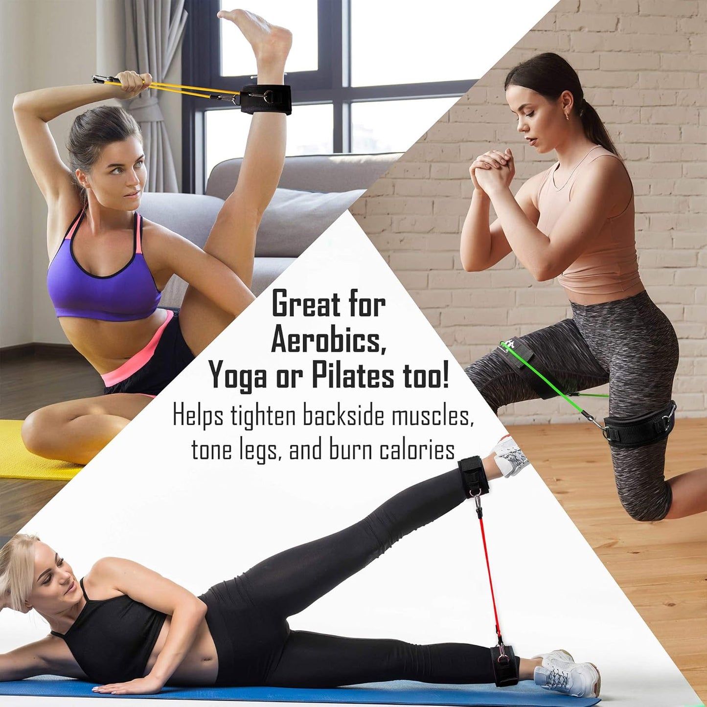 Speed Bands for Lateral Resistance Training - D-Fend Lockdown, Non-Rolling, Strength & Toning