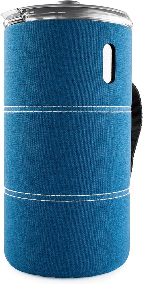 GSI Outdoors Personal 20 fl. oz. Javapress I Insulated French Press Travel Coffee Mug for Camp Coffee and Tea