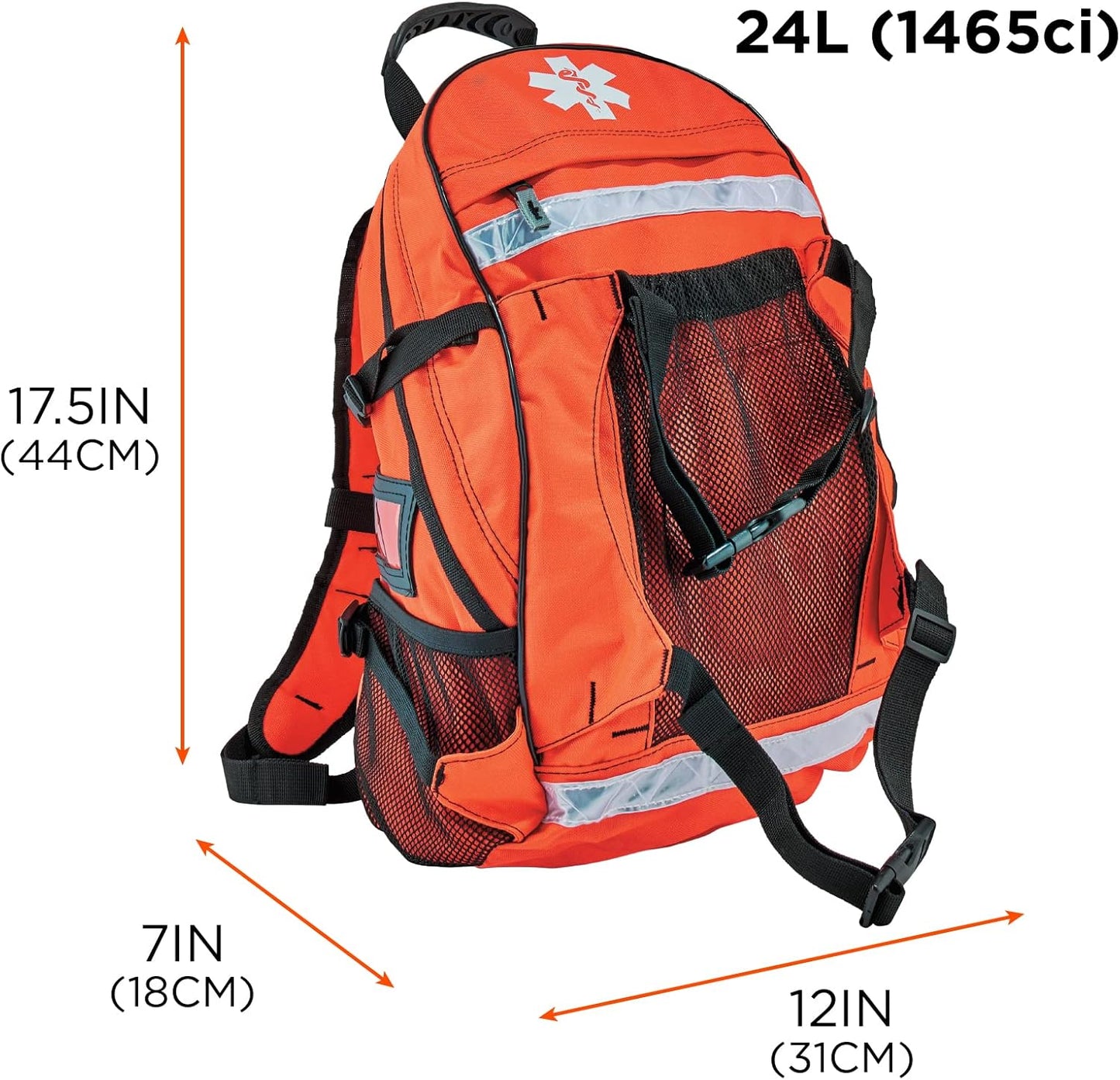 Ergodyne - 13487 Arsenal 5243 Medic First Responder Trauma Backpack Jump Bag, Blue