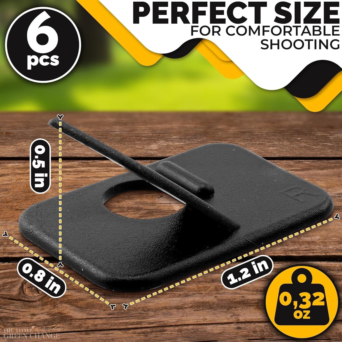 6/3Ct Arrow Rest for Recurve Bow - Right/Left Hand Recurve Arrow Rest Recurve Bow Arrow Rest for Compound Bows Archery Arrow Rest Recurve Archery Accessories - Recurve Bow Rest Recurve Bow Accessories