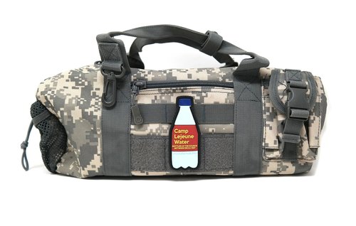 Camp Lejeune Water Bottle PVC Hook and Loop Patch | Funny Tactical Patch